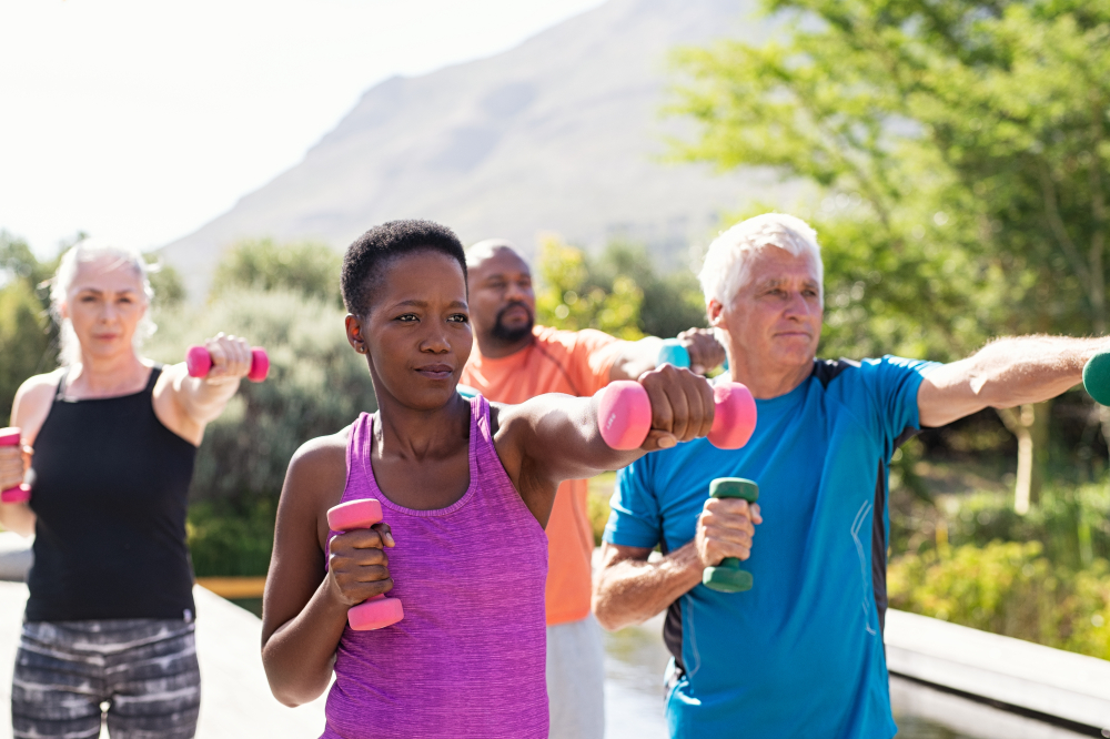 physically active seniors blue zones