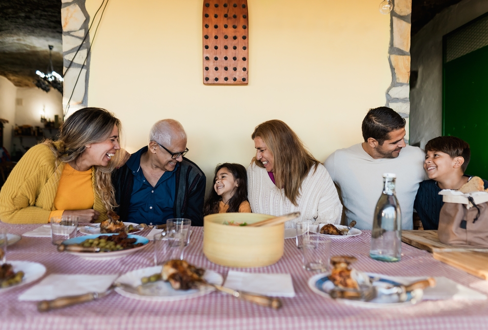 blue zones happy seniors family